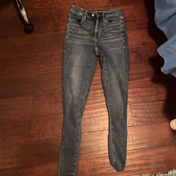 Blue long jeans | American Eagle | Lightly used | Size 4 | - Picture 7 of 7